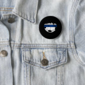 Cincinnati Voetbal Bedrukte Cincy nati Ronde Button 5,7 Cm (In situ)