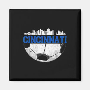 Cincinnati Voetbal Gestreste Cincy nati Magneet