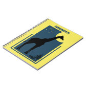 Cincinnati Zoo Ohio  Giraffe Notitieboek (Linkerzijde)