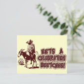 Cinco Celebration Briefkaart (Staand voorkant)