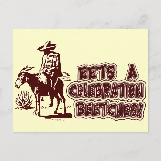 Cinco Celebration Briefkaart (Voorkant)