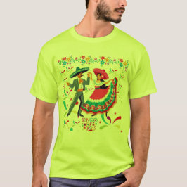 Cinco colorwave lichtgroen t-shirt