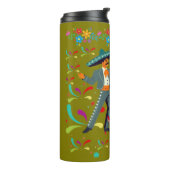 Cinco colorwave olijf thermosbeker (Gedraaid links)