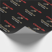 Cinco de Couch-o afstandsbediening Sombrero Grappi Cadeaupapier (Hoek)