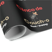 Cinco de Couch-o afstandsbediening Sombrero Grappi Cadeaupapier (Rol Hoek)