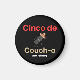 Cinco de Couch-o Afstandsbediening Sombrero Grappi Magneet