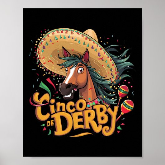 Cinco de der Mexican Cinco de Mayo Poster (Voorkant)