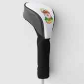 Cinco de Doggo Grappig Pommeraans Golfheadcover (Schuin)