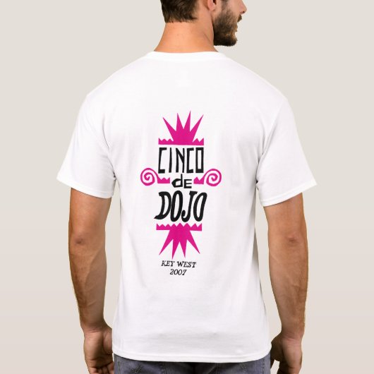 Cinco de Dojo T-shirt (Achterkant)