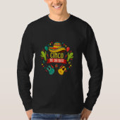 Cinco De Drinko 5 De Mayo Drinko de Mayo Mexican T-shirt (Voorkant)