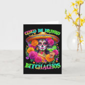 Cinco de Drinko Achos Cinco de Mayo Drink Mexicaan Kaart (Gele Bloem)