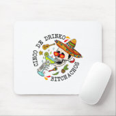 Cinco de Drinko Achos Funny Cinco de Mayo Mexicaan Muismat (Met muis)