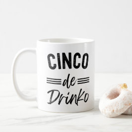 Cinco De Drinko Graphic Cute - Cino de Mayo Koffiemok