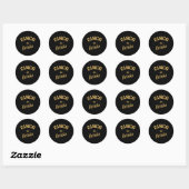 Cinco De Drinko - Mannen Vrouwen Cinco De Mayo Kos Ronde Sticker (Vel)