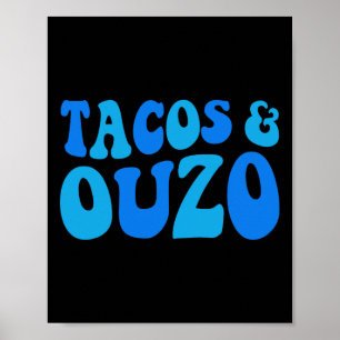 Cinco de Easter Ouzo Cinco de Mayo Orthodox Grieks Poster