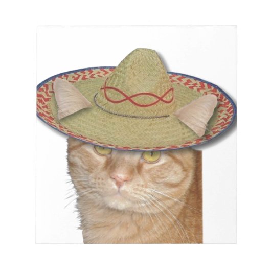 Cinco de Gato Notitieblok (Voorkant)