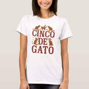Cinco De Gato T-shirt