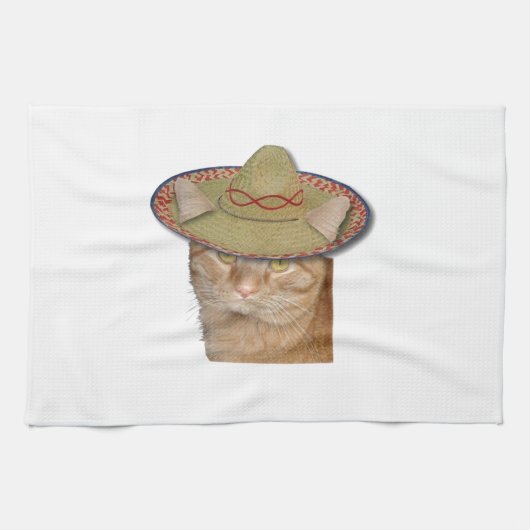 Cinco de Gato Theedoek (Horizontaal)