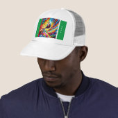 Cinco de Mayo 2024 Maraca Trucker Pet (In situ)