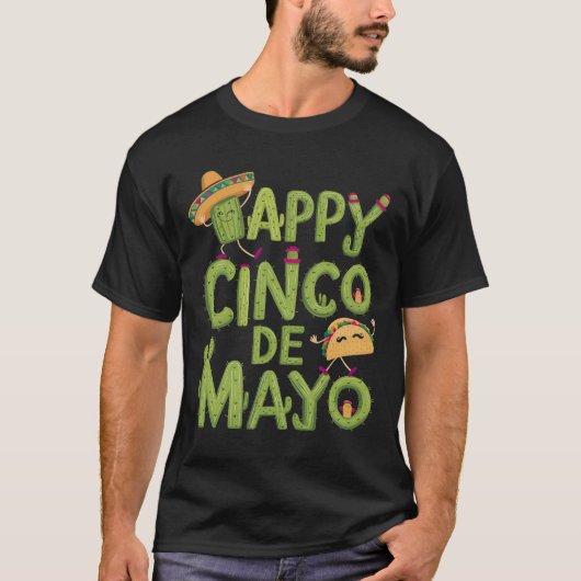 Cinco De Mayo 2024 Mexicaans klassiek T-shirt (Voorkant)