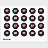 Cinco de Mayo 2025 Fiesta Squad Fiesta Mexicaanse  Ronde Sticker (Vel)