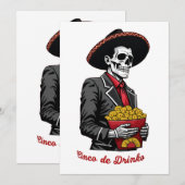 Cinco de Mayo 2025 Kaart (Voorkant / Achterkant)
