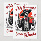 Cinco de Mayo 2025 Kaart (Voorkant / Achterkant)