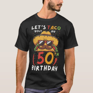 Cinco de Mayo 50e verjaardag Taco Leeftijd 50 Mexi T-shirt