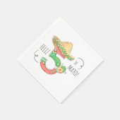 Cinco de Mayo #5 in Sombrero, Maracas Servet (Hoek)