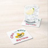 Cinco de Mayo 5 mei Fiesta Kartonnen Onderzetters (Insitu)