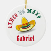  Cinco de Mayo 5 mei Fiesta Keramisch Ornament (Voorkant)