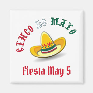  Cinco de Mayo 5 mei Fiesta Magneet
