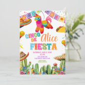 Cinco de Mayo 5e Verjaardagsfeestje Kaart (Staand voorkant)