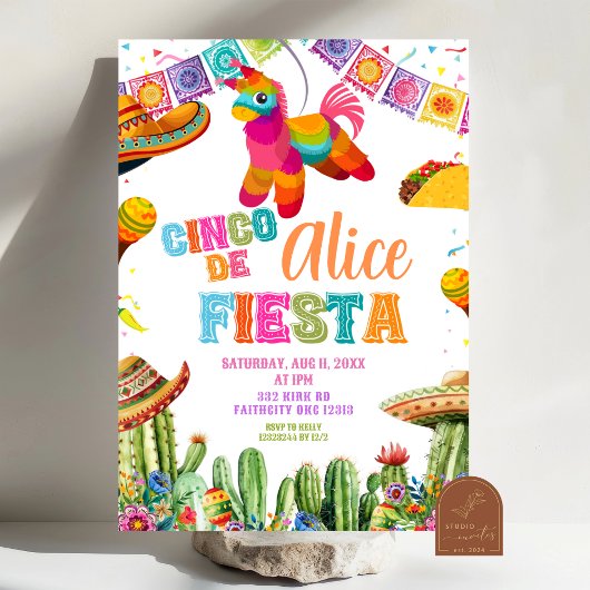 Cinco de Mayo 5e Verjaardagsfeestje Kaart