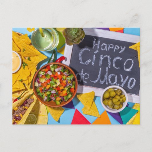 CINCO DE MAYO ANSICHTKAART BRIEFKAART (Voorkant)