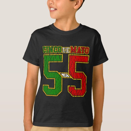 Cinco De Mayo Athletic Dept T-shirt (Voorkant)