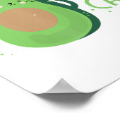 Cinco de Mayo Avocado Cat Cute Avocato Meow Gift Poster (Hoek)