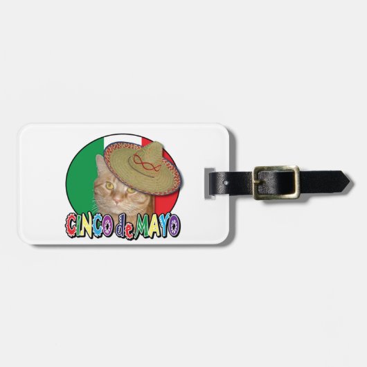 Cinco de Mayo Bagagelabel (Voorkant horizontaal)