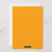 Cinco de Mayo Banner Invitation Kaart (Achterkant)