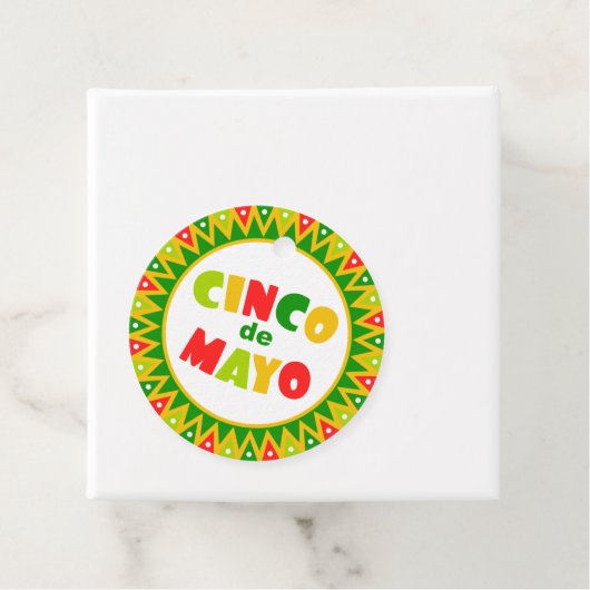 Cinco de Mayo Bedankjes Labels (In situ)