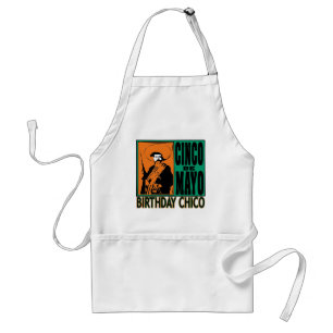 Cinco de Mayo BIRTHDAY CHICO Standaard Schort