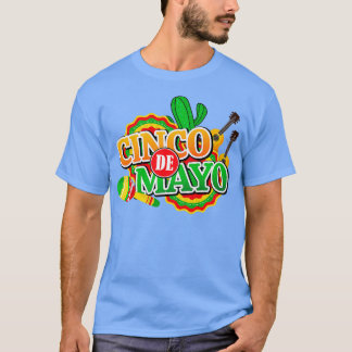 Cinco De Mayo Birthday Holy Guacamole Mexican Fies T-shirt