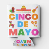 Cinco De Mayo Blikjeskoeler (Achterkant)