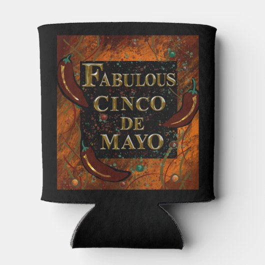 Cinco de Mayo Blikjeskoeler (Achterkant)