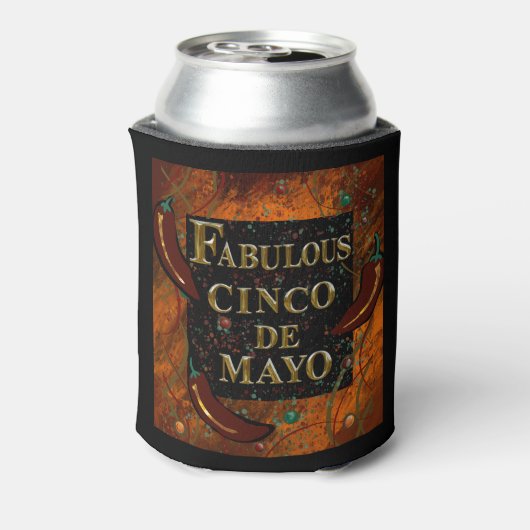 Cinco de Mayo  Blikjeskoeler (Blikje Achterkant)