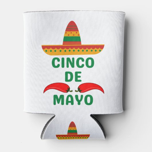 Cinco De Mayo Blikjeskoeler (Voorkant)