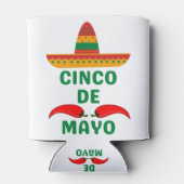 Cinco De Mayo Blikjeskoeler (Achterkant)