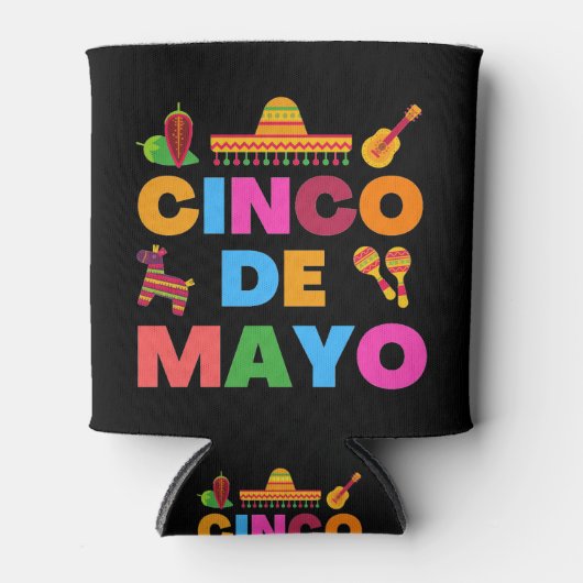 Cinco De Mayo Blikjeskoeler (Voorkant)