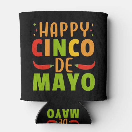 Cinco De Mayo Blikjeskoeler (Achterkant)