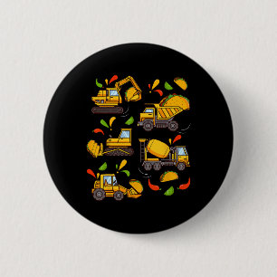 Cinco de Mayo Boys Kinder peuter bouwwagen Ronde Button 5,7 Cm